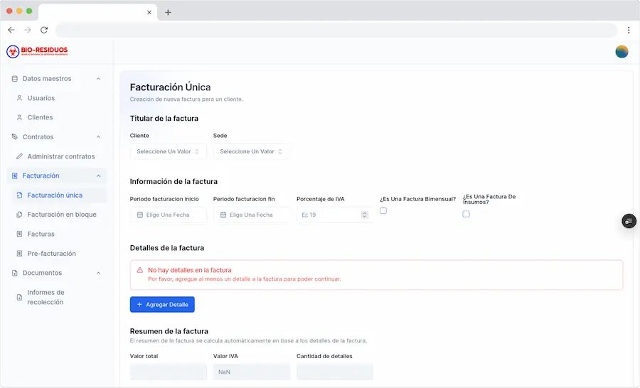 Imagen del caso de éxito: BIO-RESIDUOS (EcoTracer)